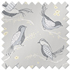 Bluebirds, Warm Grey - Roller Blind
